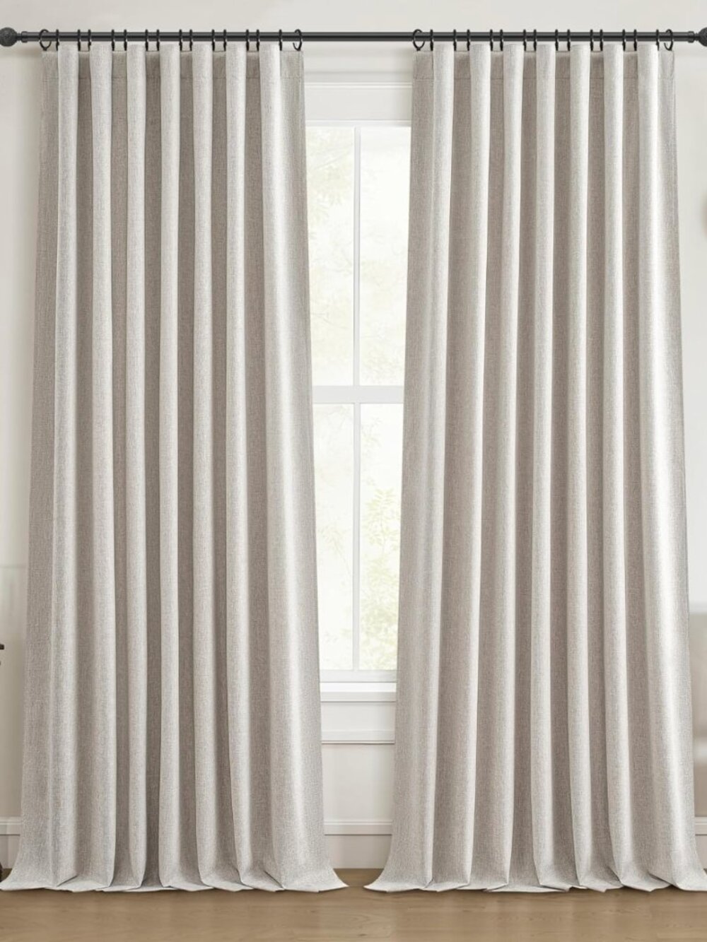 NWT Linen Blackout Curtains
